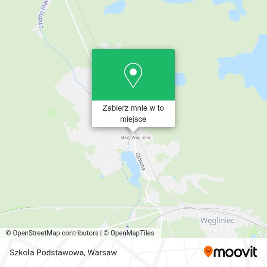 Mapa Szkoła Podstawowa