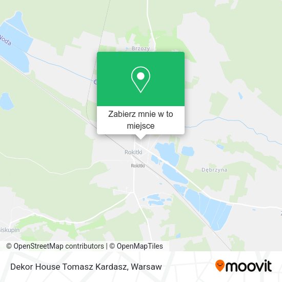 Mapa Dekor House Tomasz Kardasz