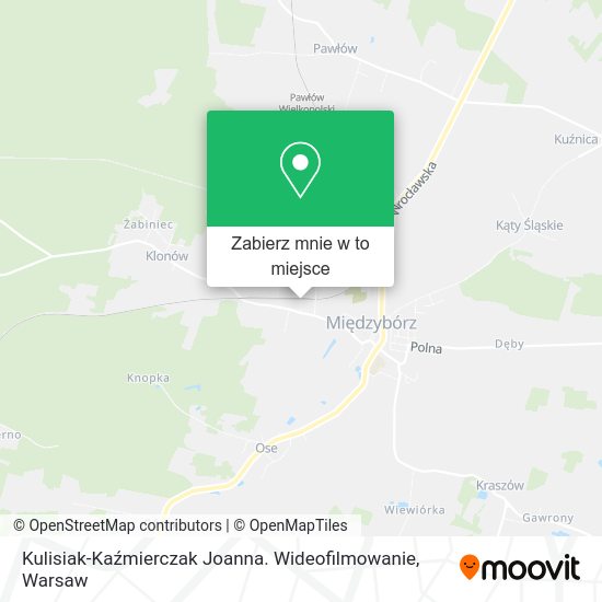 Mapa Kulisiak-Kaźmierczak Joanna. Wideofilmowanie