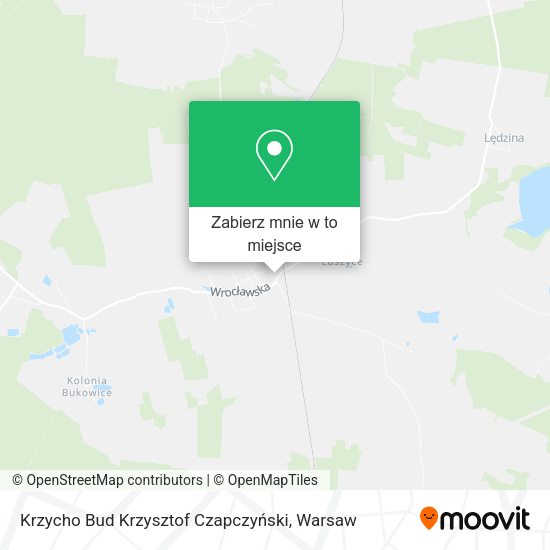 Mapa Krzycho Bud Krzysztof Czapczyński