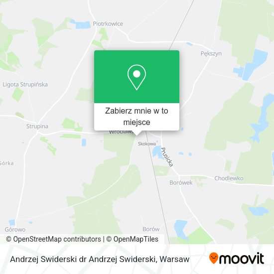 Mapa Andrzej Swiderski dr Andrzej Swiderski