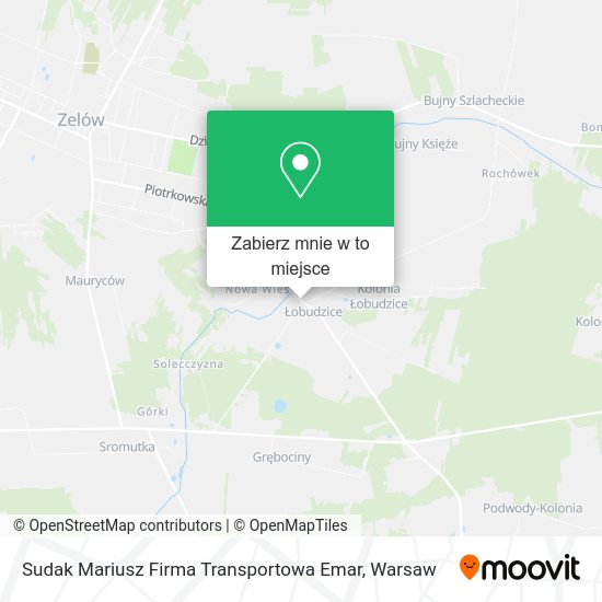 Mapa Sudak Mariusz Firma Transportowa Emar