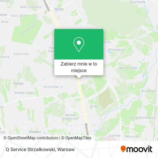 Mapa Q Service Strzałkowski