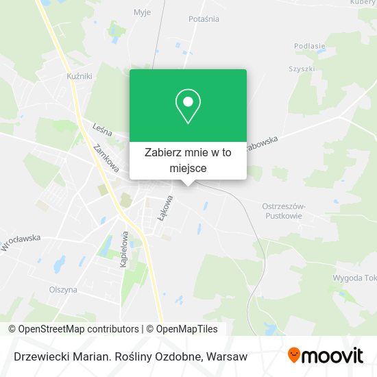 Mapa Drzewiecki Marian. Rośliny Ozdobne