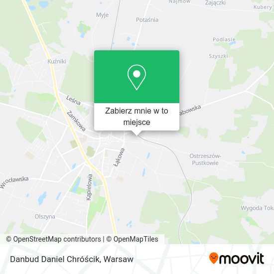 Mapa Danbud Daniel Chróścik