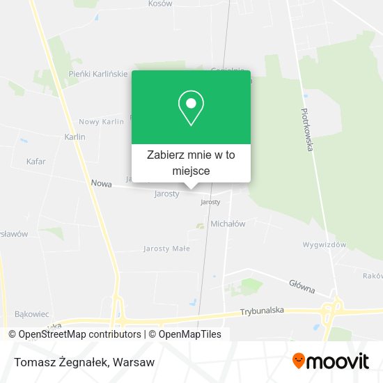 Mapa Tomasz Żegnałek