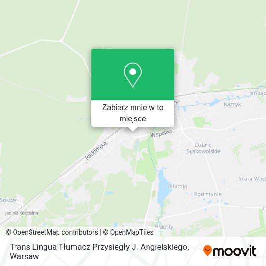 Mapa Trans Lingua Tłumacz Przysięgły J. Angielskiego