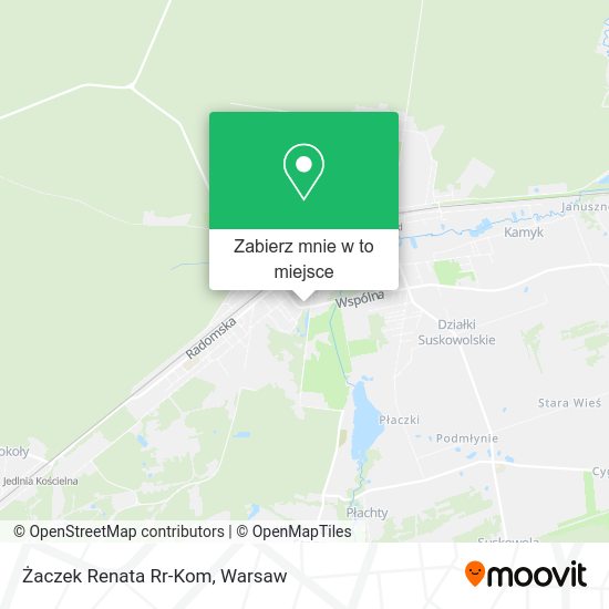 Mapa Żaczek Renata Rr-Kom