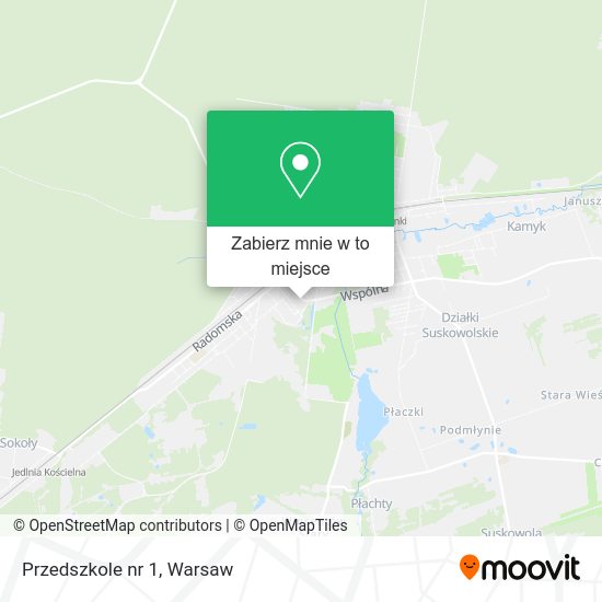 Mapa Przedszkole nr 1