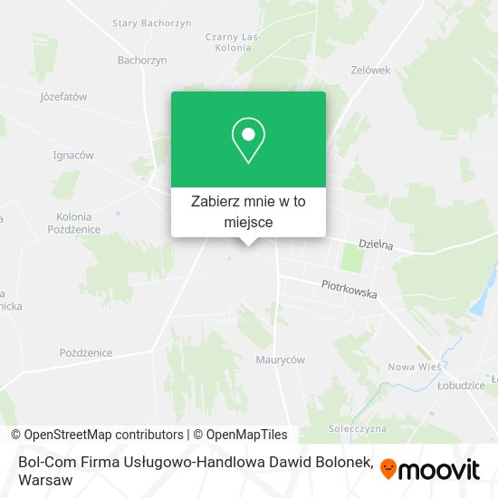 Mapa Bol-Com Firma Usługowo-Handlowa Dawid Bolonek