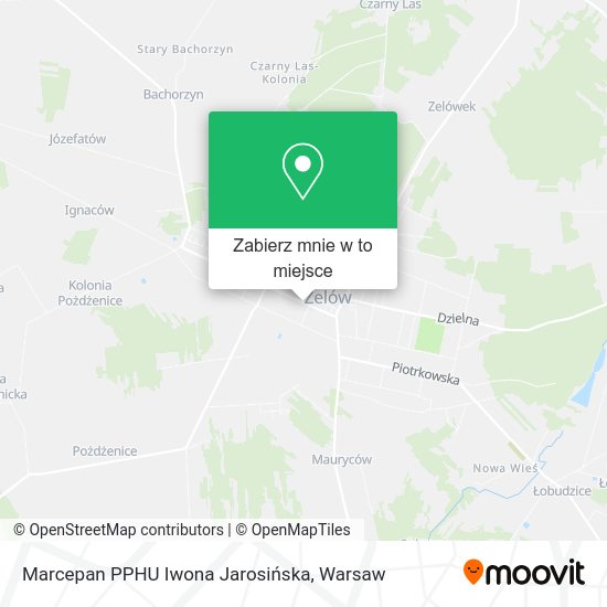 Mapa Marcepan PPHU Iwona Jarosińska