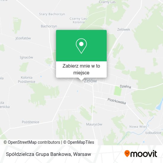 Mapa Spółdzielcza Grupa Bankowa