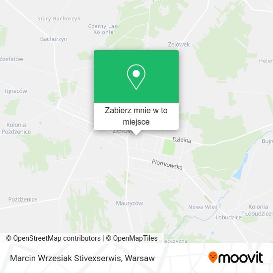 Mapa Marcin Wrzesiak Stivexserwis