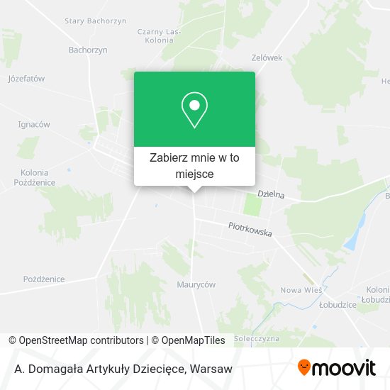 Mapa A. Domagała Artykuły Dziecięce