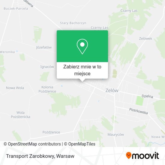 Mapa Transport Zarobkowy