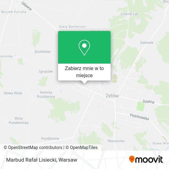 Mapa Marbud Rafał Lisiecki