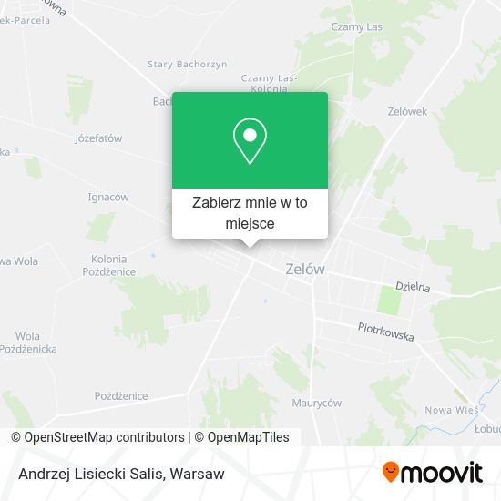 Mapa Andrzej Lisiecki Salis