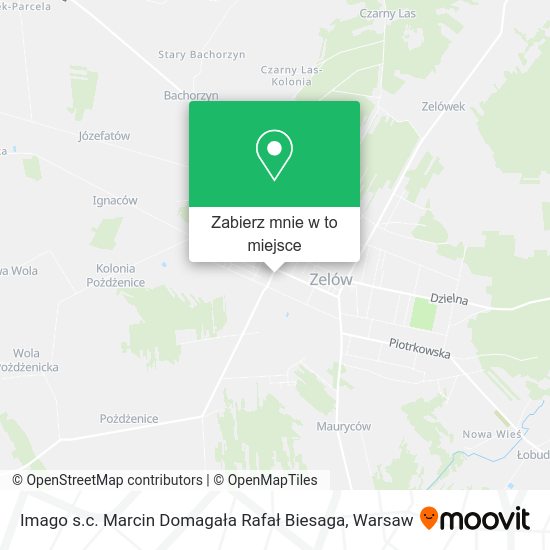 Mapa Imago s.c. Marcin Domagała Rafał Biesaga