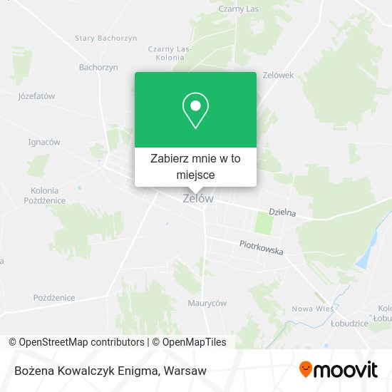 Mapa Bożena Kowalczyk Enigma