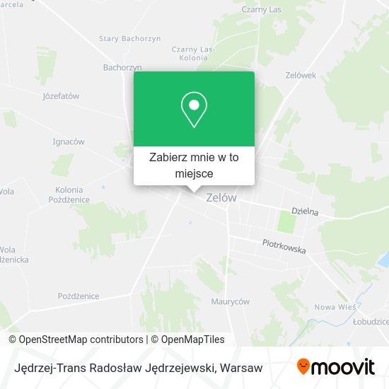 Mapa Jędrzej-Trans Radosław Jędrzejewski