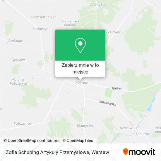 Mapa Zofia Schubing Artykuły Przemysłowe