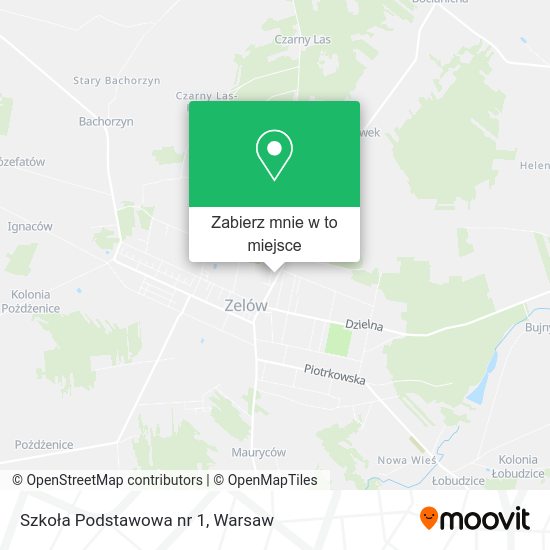 Mapa Szkoła Podstawowa nr 1