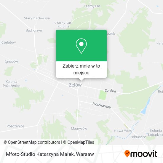 Mapa Mfoto-Studio Katarzyna Małek