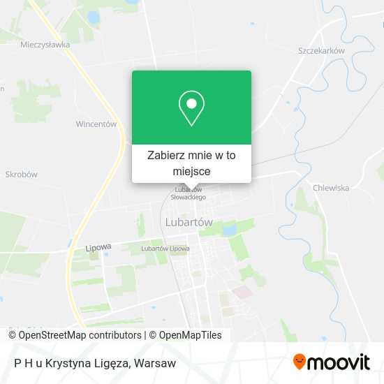 Mapa P H u Krystyna Ligęza