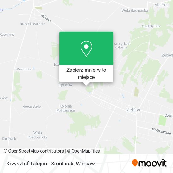 Mapa Krzysztof Talejun - Smolarek