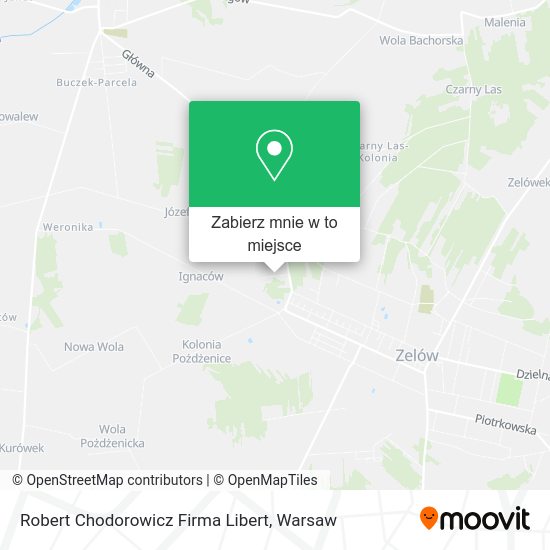 Mapa Robert Chodorowicz Firma Libert