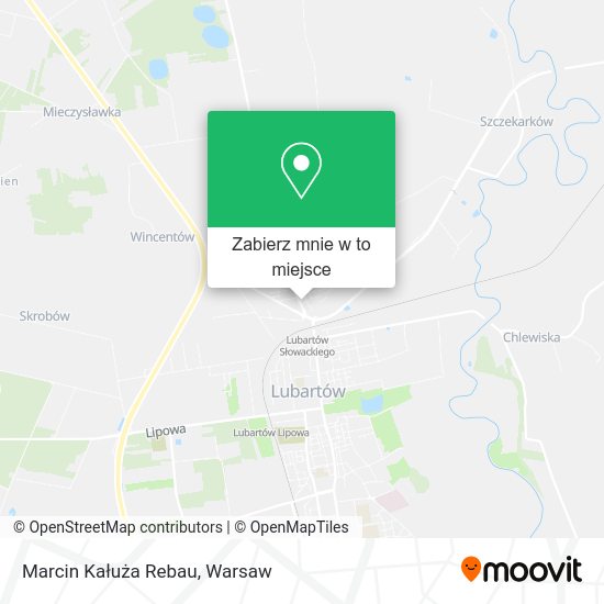 Mapa Marcin Kałuża Rebau