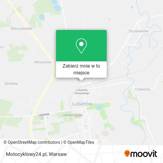 Mapa Motocyklowy24.pl