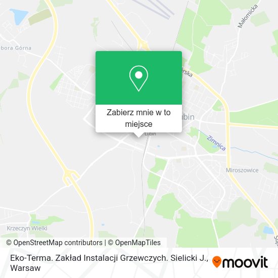 Mapa Eko-Terma. Zakład Instalacji Grzewczych. Sielicki J.