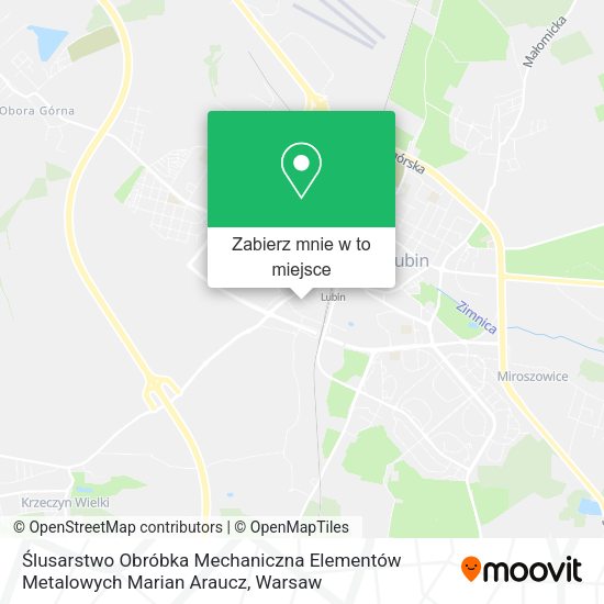 Mapa Ślusarstwo Obróbka Mechaniczna Elementów Metalowych Marian Araucz