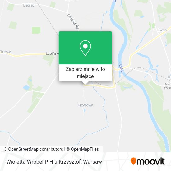 Mapa Wioletta Wróbel P H u Krzysztof