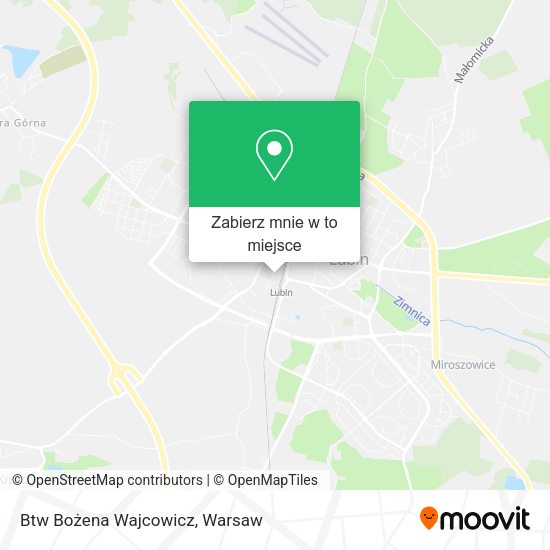 Mapa Btw Bożena Wajcowicz