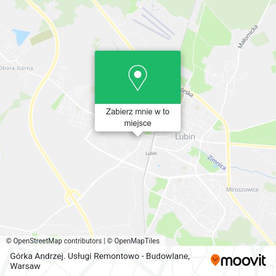 Mapa Górka Andrzej. Usługi Remontowo - Budowlane