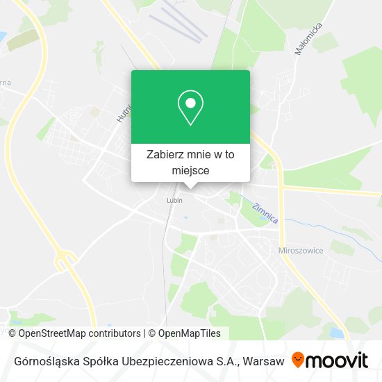 Mapa Górnośląska Spółka Ubezpieczeniowa S.A.