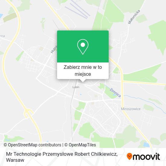 Mapa Mr Technologie Przemysłowe Robert Chilkiewicz