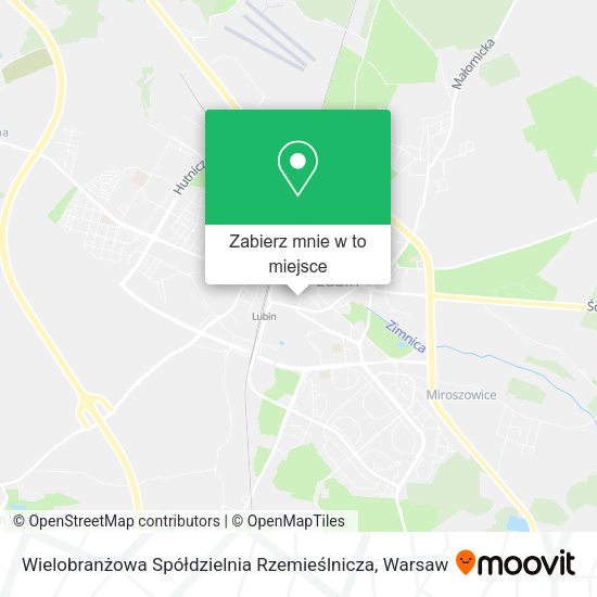 Mapa Wielobranżowa Spółdzielnia Rzemieślnicza