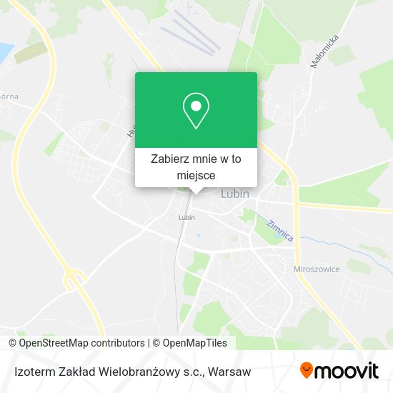 Mapa Izoterm Zakład Wielobranżowy s.c.