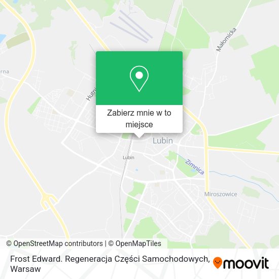 Mapa Frost Edward. Regeneracja Części Samochodowych