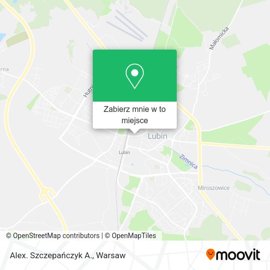 Mapa Alex. Szczepańczyk A.