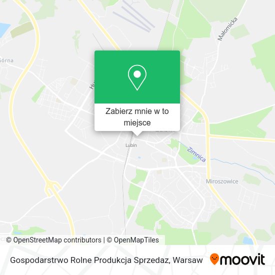 Mapa Gospodarstrwo Rolne Produkcja Sprzedaz