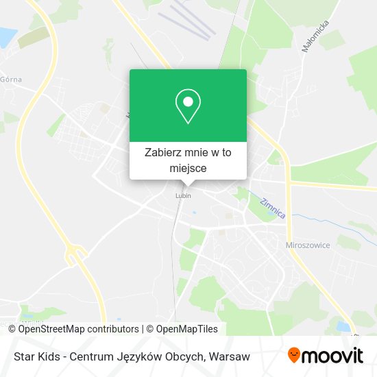 Mapa Star Kids - Centrum Języków Obcych