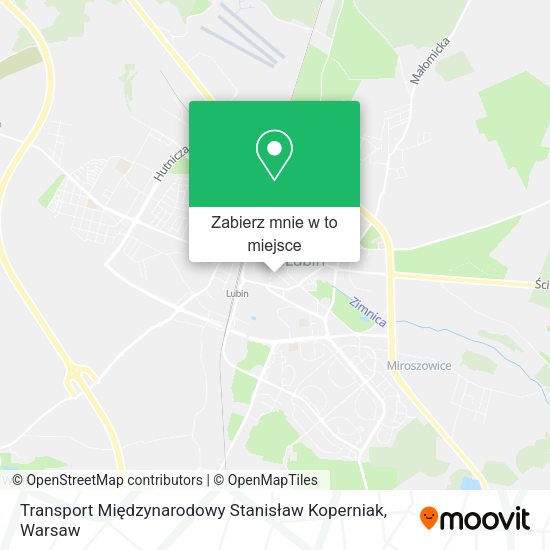 Mapa Transport Międzynarodowy Stanisław Koperniak