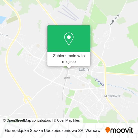 Mapa Górnośląska Spółka Ubezpieczeniowa SA