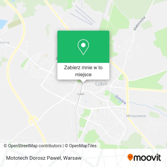 Mapa Mototech Dorosz Paweł