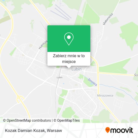 Mapa Kozak Damian Kozak