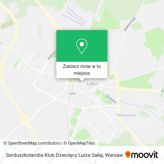 Mapa Serduszkolandia Klub Dziecięcy Luiza Sałaj